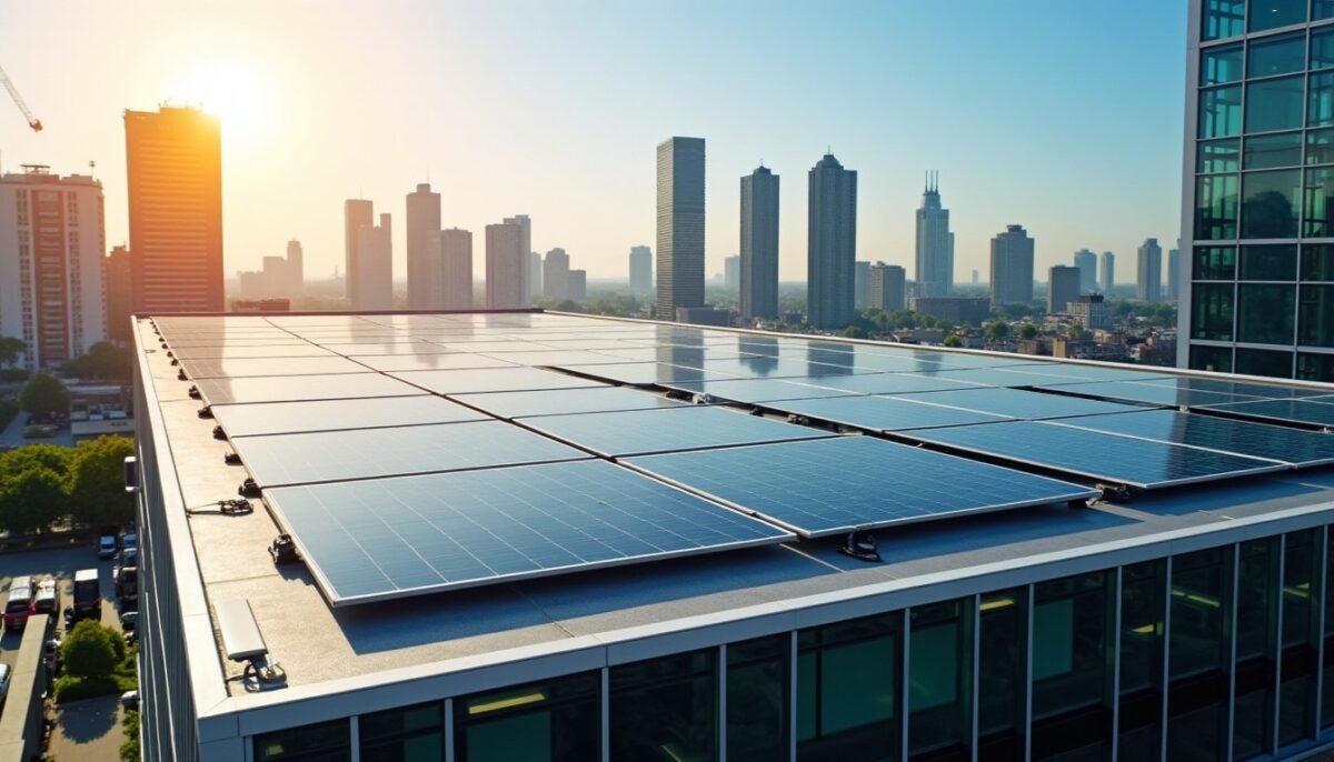 Les avantages d’installer des panneaux solaires sur le toit de votre entreprise